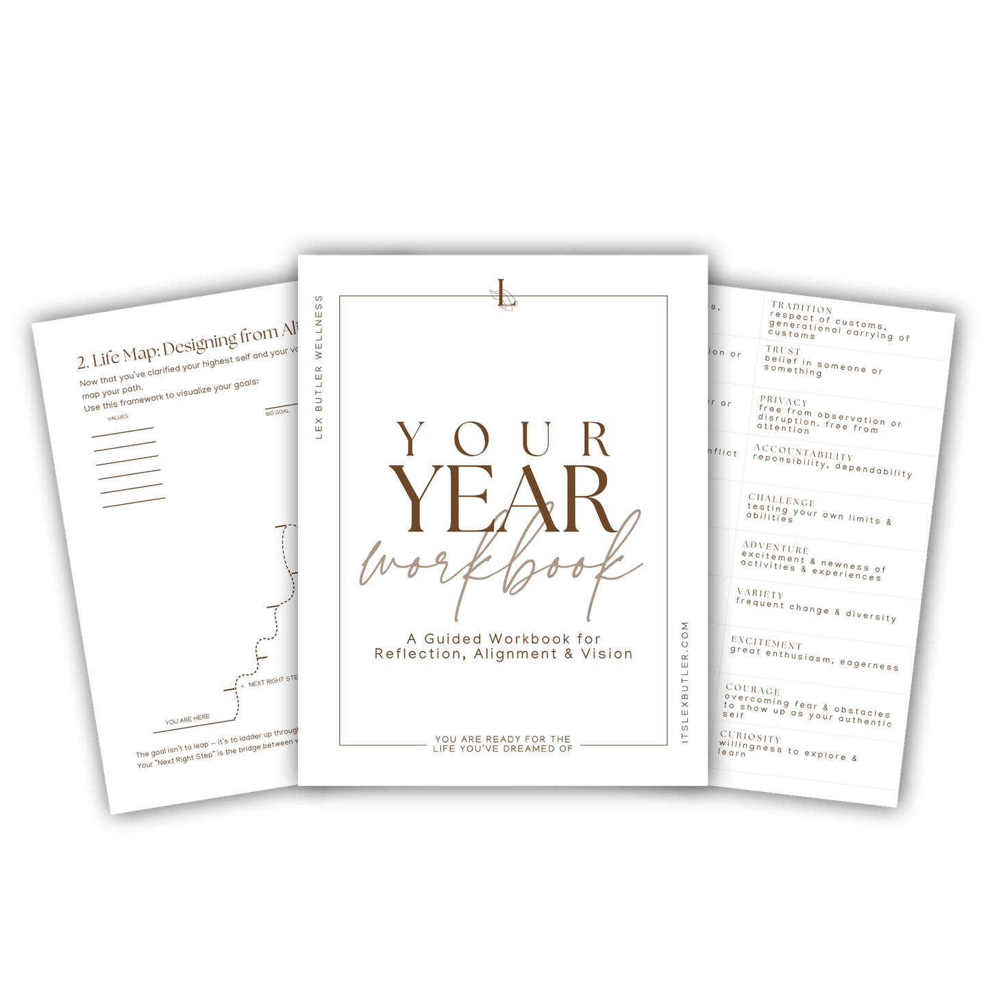 Your Year: A Guided Workbook for Reflection, Alignment & Vision